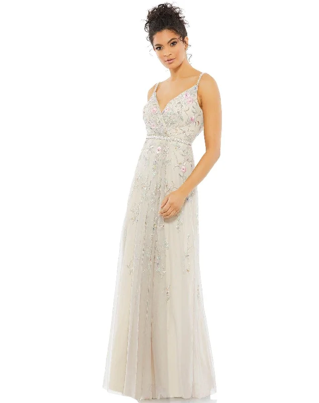 Mac Duggal 9141 Long Spaghetti Strap Prom Dress Sale Comfortable maxi dresses for everyday wear