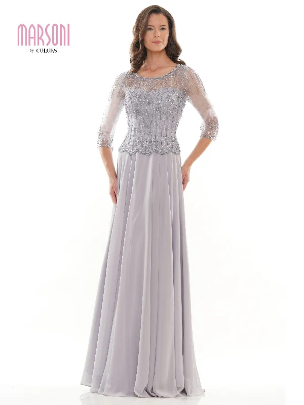 Marsoni Long Formal Mother of the Bride Dress 312 Affordable maxi dresses