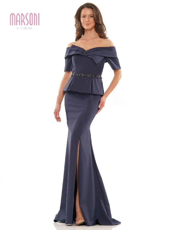 Marsoni Long Off Shoulder Formal Dress 1158 Winter maxi dresses