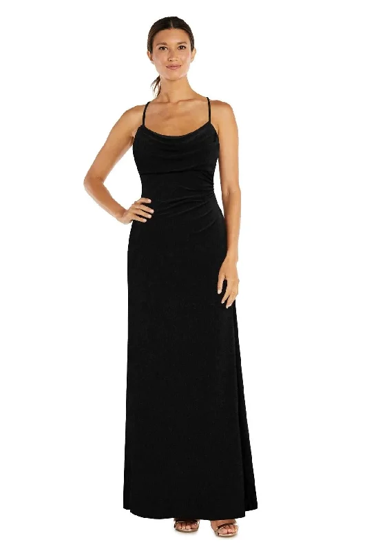 Morgan & Co 13019 Long Formal Fitted Prom Dress Flattering maxi dresses for all body types