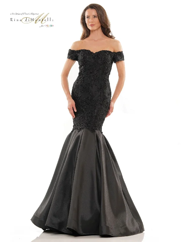 Rina di Montella Long Formal Mermaid Dress 2783 Sequin maxi dresses