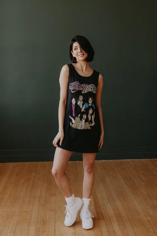 Aerosmith Tank Dress Vintage Tank Dress