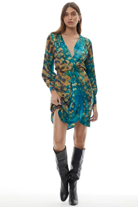 Cyrus Dress // Verdigris Boa ~ NO RETURNS Short unclassified dresses