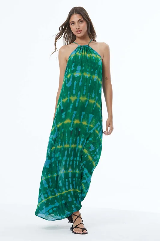 Elie Trapeze Dress // Island Green Cuba ~ NO RETURNS Boho unclassified dresses
