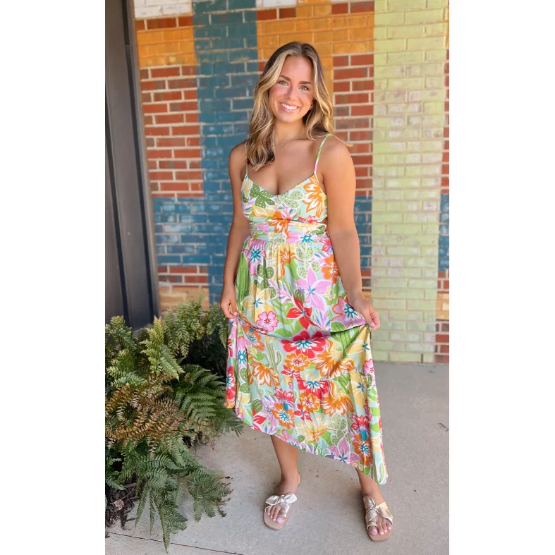 Laurel Tropics Dress Floral unclassified dresses