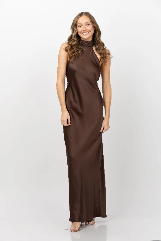 Ramy Brook Tatiana Gown in Desert Brown Fall unclassified dresses