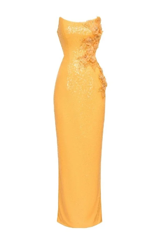 RONIN SCOOP STRAPLESS MIDAXI DRESS Short unclassified dresses