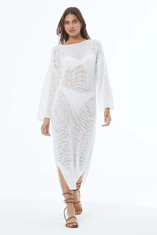 Santorini Crochet Dress // Bone ~ NO RETURNS Best-selling unclassified dresses