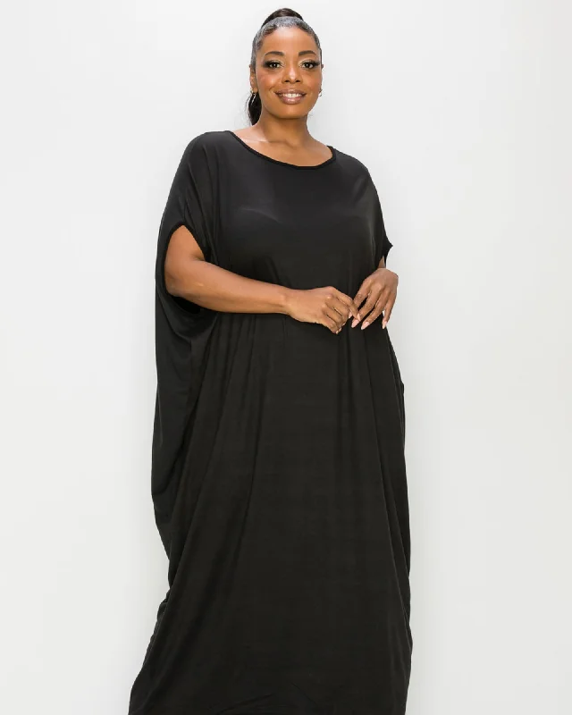 Sasha Kaftan Dress | Black Neutral tone unclassified dresses
