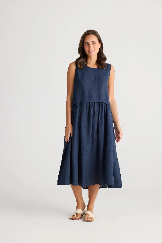 St Tropez Dress Navy Trendy new unclassified dresses