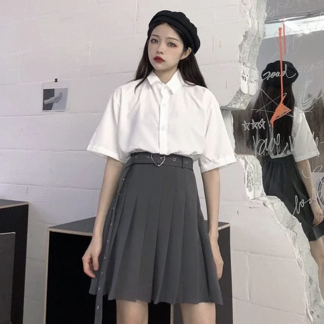 Grey skirt