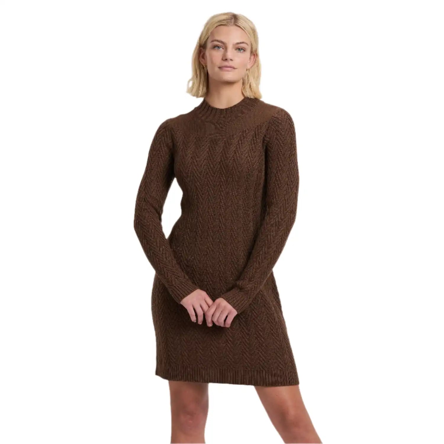 W's GIA™ Sweater Dress High Neck Sweater Dress