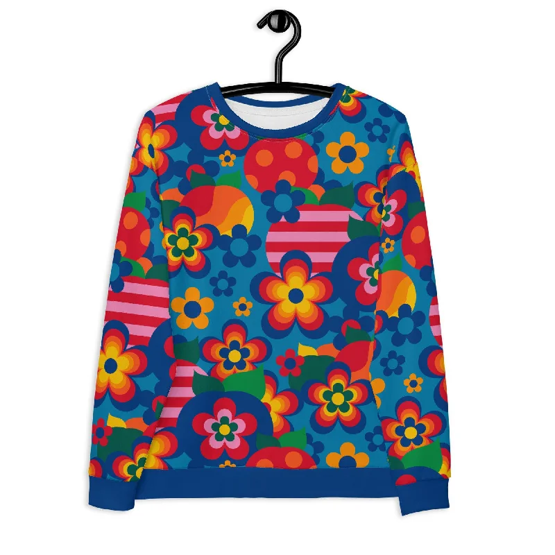 APPLEMANIA blue - Unisex Sweatshirt (recycled) Trendy Shirt Dress